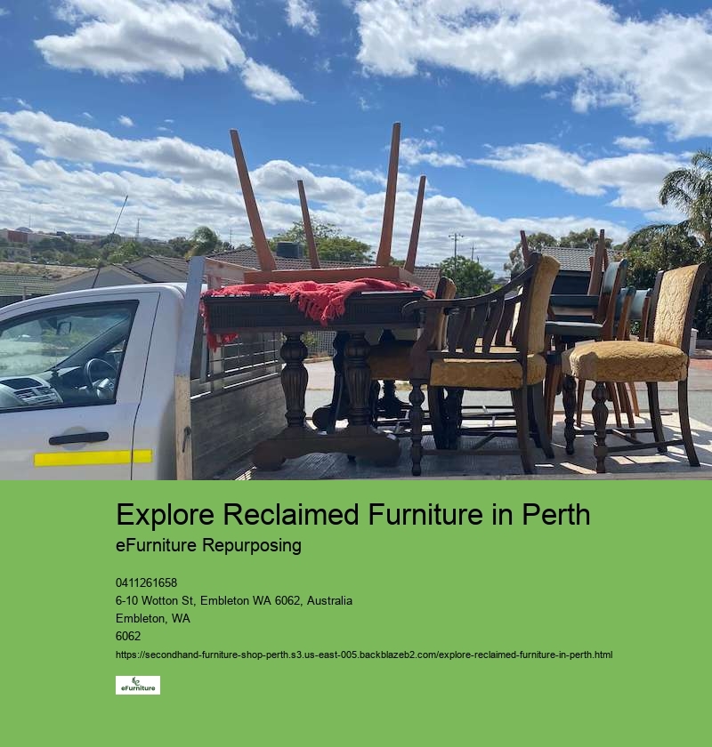 Sustainable Used Furniture Perth