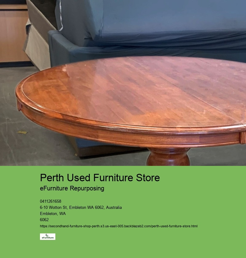 Perth's Recycled Furniture Showcase