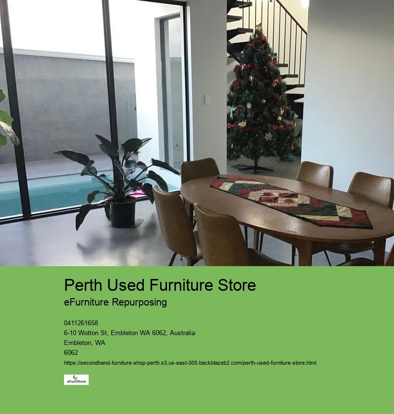 Second-Hand Store Furnishing Perth