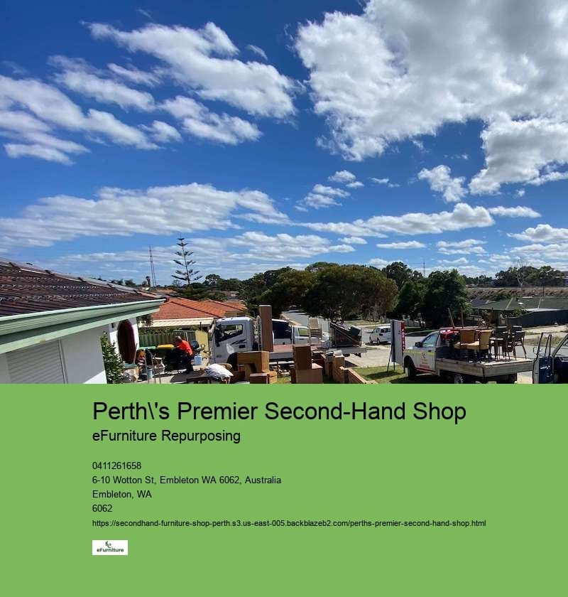 Eco-Friendly Used Furniture Perth