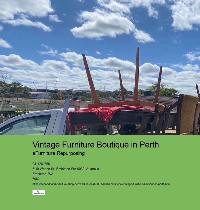Vintage Furniture Boutique in Perth